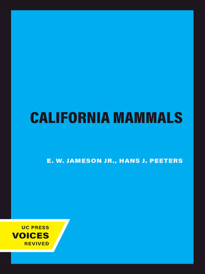cover image of California Mammals
